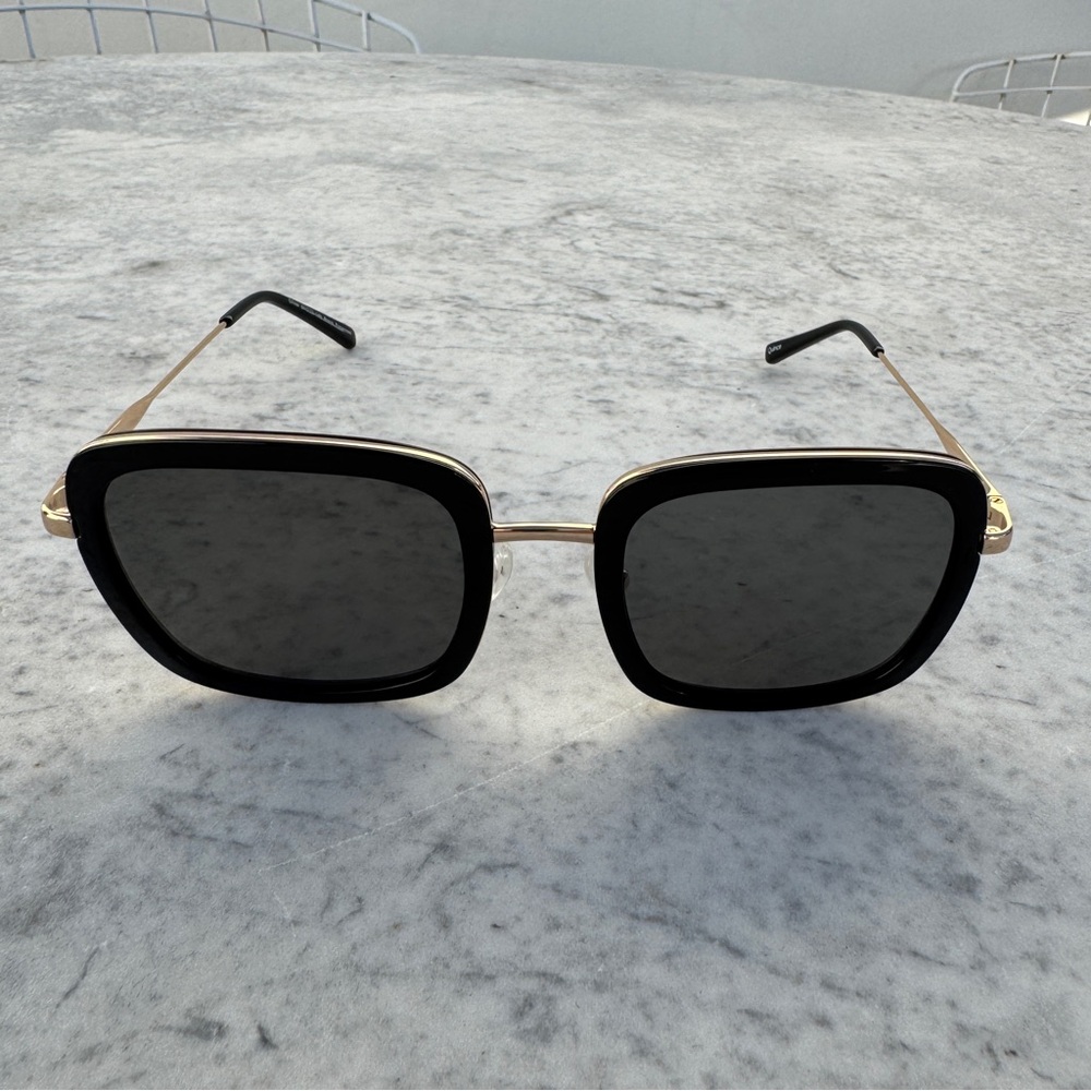 Quince Black Square Sunglasses